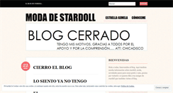 Desktop Screenshot of modadestardoll.wordpress.com
