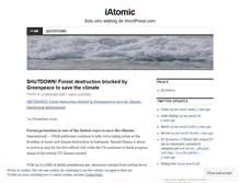Tablet Screenshot of iatomic.wordpress.com