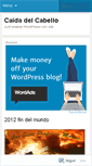 Mobile Screenshot of caidadecabello.wordpress.com