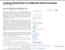 Tablet Screenshot of lsqbinamuda.wordpress.com