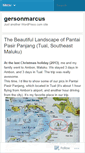 Mobile Screenshot of gersonmarcus.wordpress.com
