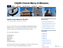 Tablet Screenshot of citylifemercymissions.wordpress.com