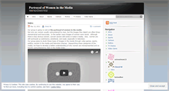 Desktop Screenshot of mediarepresentation.wordpress.com