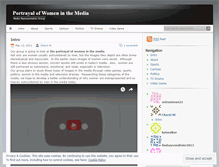 Tablet Screenshot of mediarepresentation.wordpress.com