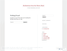 Tablet Screenshot of martythesmarty.wordpress.com