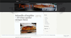 Desktop Screenshot of fogonycuentanueva.wordpress.com