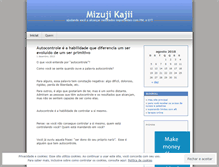 Tablet Screenshot of mizuji.wordpress.com