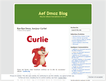 Tablet Screenshot of dmozfr.wordpress.com