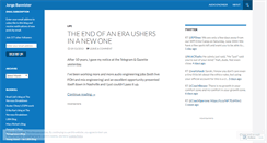 Desktop Screenshot of jorgebannister.wordpress.com