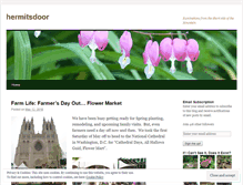 Tablet Screenshot of hermitsdoor.wordpress.com