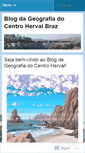 Mobile Screenshot of geografiaherval.wordpress.com
