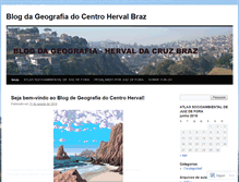 Tablet Screenshot of geografiaherval.wordpress.com