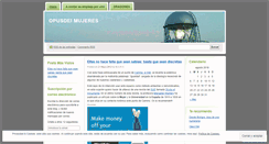 Desktop Screenshot of opusdeimujeres.wordpress.com