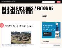 Tablet Screenshot of galiciapictures.wordpress.com