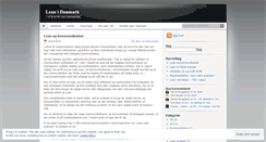 Desktop Screenshot of leanidanmark.wordpress.com