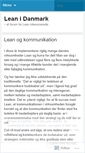 Mobile Screenshot of leanidanmark.wordpress.com