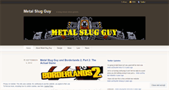 Desktop Screenshot of metalslugguy.wordpress.com