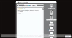 Desktop Screenshot of johnphilosophy.wordpress.com
