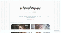 Desktop Screenshot of pinkplumphotography.wordpress.com