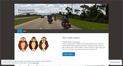 Desktop Screenshot of primewords.wordpress.com