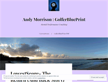 Tablet Screenshot of golferblueprint.wordpress.com