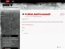Tablet Screenshot of danktv.wordpress.com