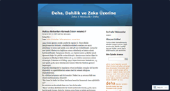 Desktop Screenshot of dehavezeka.wordpress.com