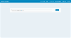 Desktop Screenshot of es.search.wordpress.com