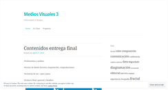 Desktop Screenshot of medvisuales.wordpress.com