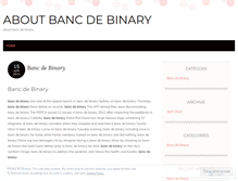 Tablet Screenshot of files.aboutbancdebinary.wordpress.com