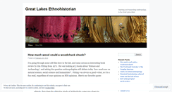 Desktop Screenshot of ethnohistorian.wordpress.com