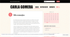 Desktop Screenshot of carlagomera.wordpress.com