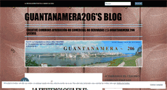 Desktop Screenshot of guantanamera206.wordpress.com