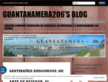 Tablet Screenshot of guantanamera206.wordpress.com