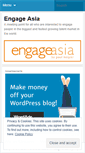 Mobile Screenshot of engageconsulting.wordpress.com