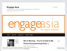 Tablet Screenshot of engageconsulting.wordpress.com