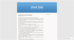 Desktop Screenshot of chuckster1.wordpress.com