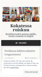 Mobile Screenshot of kokatessaroiskuu.wordpress.com