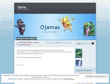 Tablet Screenshot of ojamas.wordpress.com