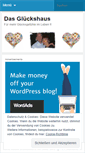 Mobile Screenshot of glueckshaus.wordpress.com