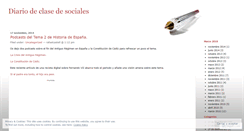 Desktop Screenshot of diariodeclasedesociales.wordpress.com