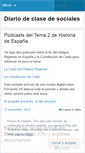 Mobile Screenshot of diariodeclasedesociales.wordpress.com
