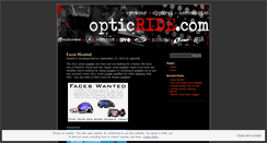 Desktop Screenshot of opticride.wordpress.com