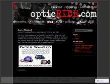 Tablet Screenshot of opticride.wordpress.com