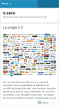 Mobile Screenshot of npuntocero.wordpress.com