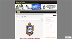 Desktop Screenshot of basedatosunefa.wordpress.com