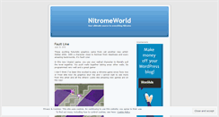 Desktop Screenshot of nitromeworld.wordpress.com