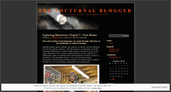 Desktop Screenshot of nocturnalblogger22.wordpress.com