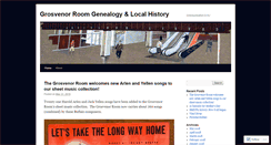 Desktop Screenshot of grogenealogylocalhistory.wordpress.com