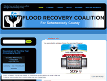 Tablet Screenshot of floodhelpschenectady.wordpress.com